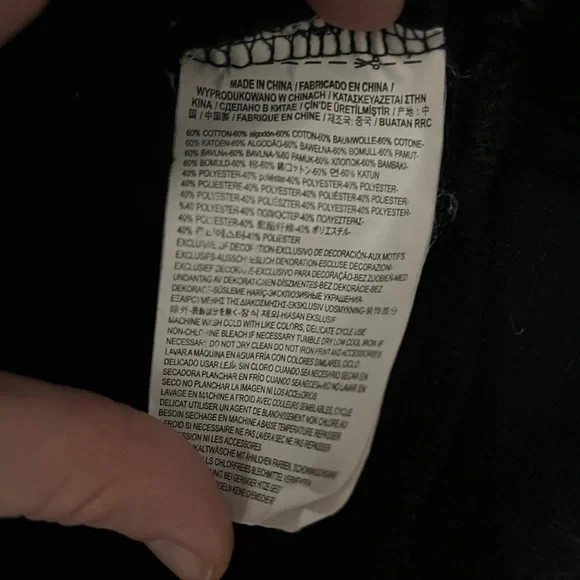 Vans off the wall since 1966 black pullover sweatshirt size small - Picture 6 of 6